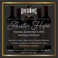 Exclusive Wine Pairing Event at Devine Wine Bar & Bistro