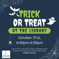 Trick or Treat at the Library!