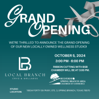 Ribbon Cutting for Local Branch Cryo & Wellness