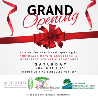 NE OB/GYN & NE Pediatrics Ribbon Cutting