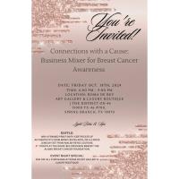 Connections with a Cause: Business Mixer for Breast Cancer Awareness