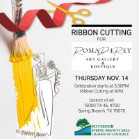 Ribbon Cutting for Roma de Rey Art Gallery & Luxury Boutique