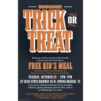 Free Kid's Meal at Whataburger Spring Branch