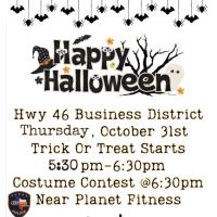 Happy Halloween at the Hwy 46 Business District