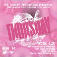 The Vanity Aesthetics presents Pink Thursday Sip & Shop