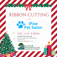 Ribbon Cutting for iPaw Pet Salon