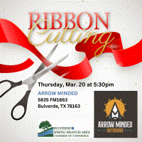 Ribbon Cutting for Arrow Minded Outdoor Archery Club