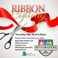 Ribbon Cutting for Restoration Solutions By Elite