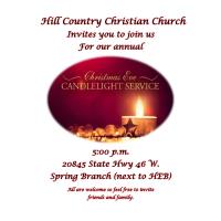 Christmas Eve Service HC Christian Church