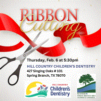 Ribbon Cutting for Hill Country Children's Dentistry