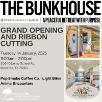 Ribbon Cutting for The Bunkhouse at Winding Branch Ranch