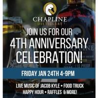 Chapline Distillery 4th Anniversary