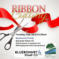 Ribbon Cutting for Bluebonnet Pump Co.