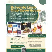 Bulverde Lions Club Open House