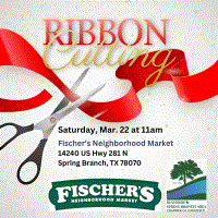 Ribbon Cutting for Fischer's Neighborhood Market