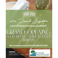 Ribbon Cutting For Desert Spoon at Spring Creek Gardens