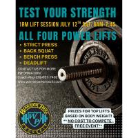 Power Lift Day at Warrior Park Crossfit