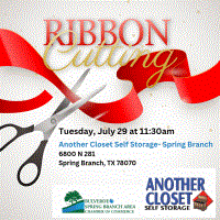 Ribbon Cutting for Another Closet Self Storage - Spring Branch