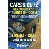 CARS & CUTZ Back to School Event