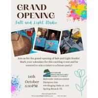 Ribbon Cutting for Salt & Light Studio