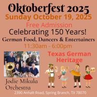 Oktoberfest 2025 - Anhalt Dance Hall - Celebrating 150 years!