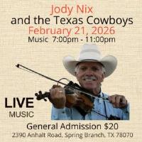 Jody Nix and the Texas Cowboys Live at Anhalt Hall