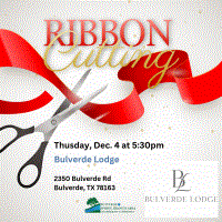 Ribbon Cutting for Bulverde Lodge