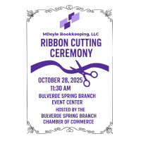 Ribbon Cutting for Melissa Doyle Bookkeeping, LLC