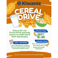 Kiwanis Club Cereal Drive