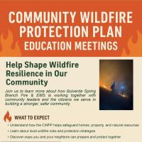 BSB Fire & EMS - Community Wildfire Protection Plan Education Meetings