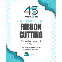 Ribbon Cutting for Connections