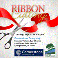 Ribbon Cutting for Cornerstone Caregiving