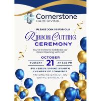 Ribbon Cutting for Cornerstone Caregiving