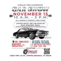 Car Show at O'Malley Tire & Automotive