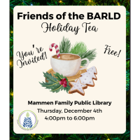 Holiday Tea with Friends of the BARLD