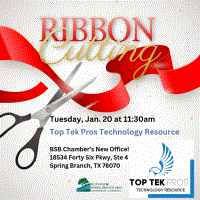 Ribbon Cutting for Top Tek Pros
