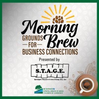 Morning Brew: Grounds for Business Connections presented by S.T.A.G.E. Theatre