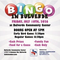 Bingo in Bulverde presented by Sproull Technologies LLC