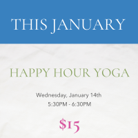 Happy Hour Yoga at Spring Creek Gardens