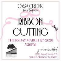 Ribbon Cutting for Casa Creek Boutique