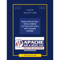 Ribbon Cutting for Apache Air & Heat