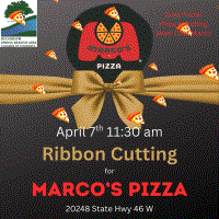 Ribbon Cutting for Marco's Pizza