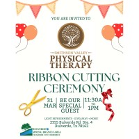 Ribbon Cutting for Smithson Valley Physical Therapy