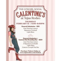 The Cowgirl Social Galentine's at Tejas Rodeo