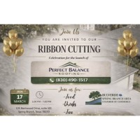 Ribbon Cutting for Perfect Balance Roofing