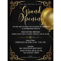 Grand Opening of Ms. Chievious Boutique!