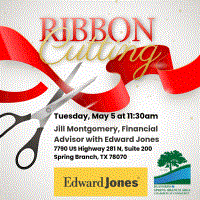 Ribbon Cutting for Edward Jones-Jill Montgomery