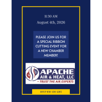 Ribbon Cutting for Apache Air and Heat