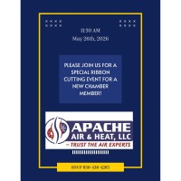 Ribbon Cutting for Apache Air and Heat