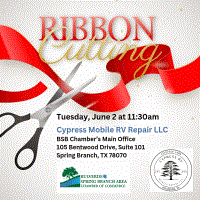Ribbon Cutting for Cypress Mobile RV Repair LLC